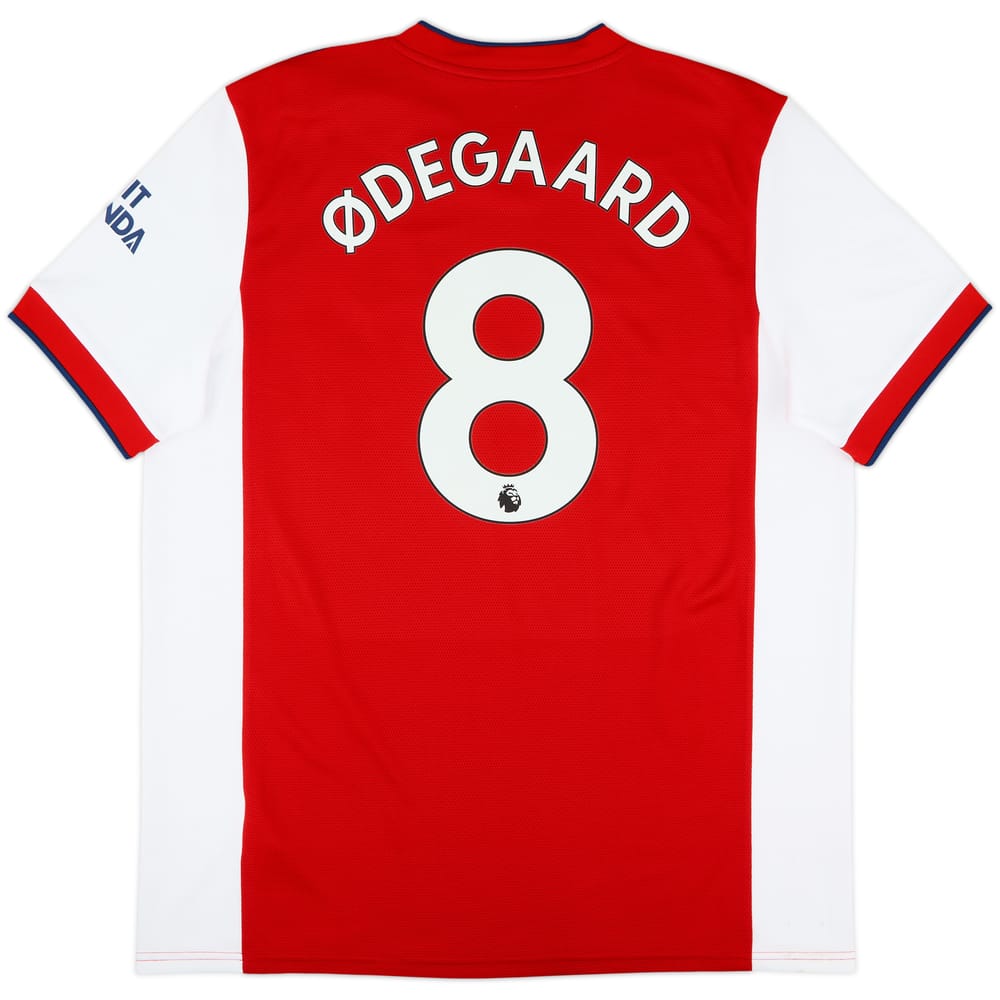 2021-22 Arsenal Home Shirt Odegaard #8 (XL)