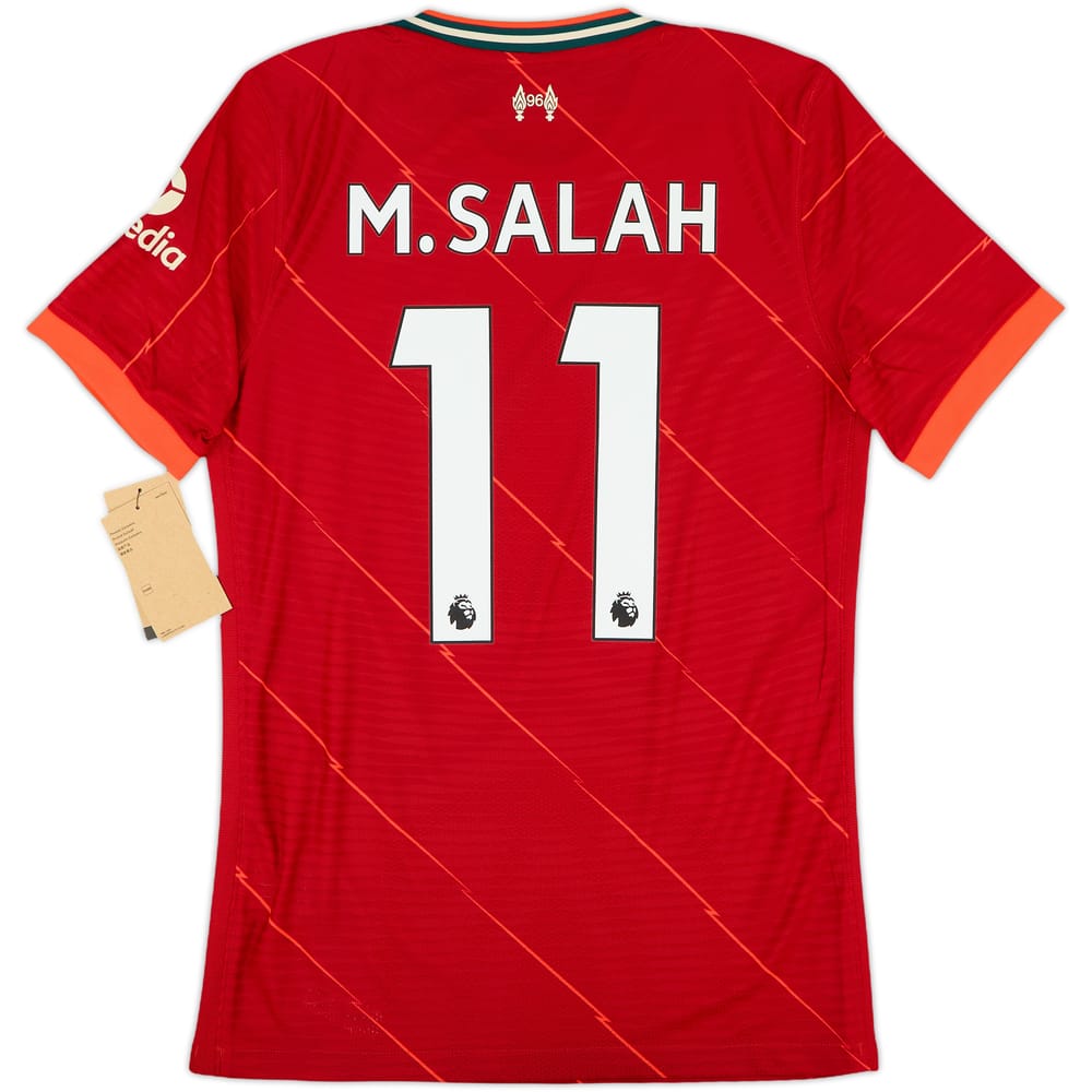 2021-22 Liverpool Authentic Home Shirt M.Salah #11 (S)