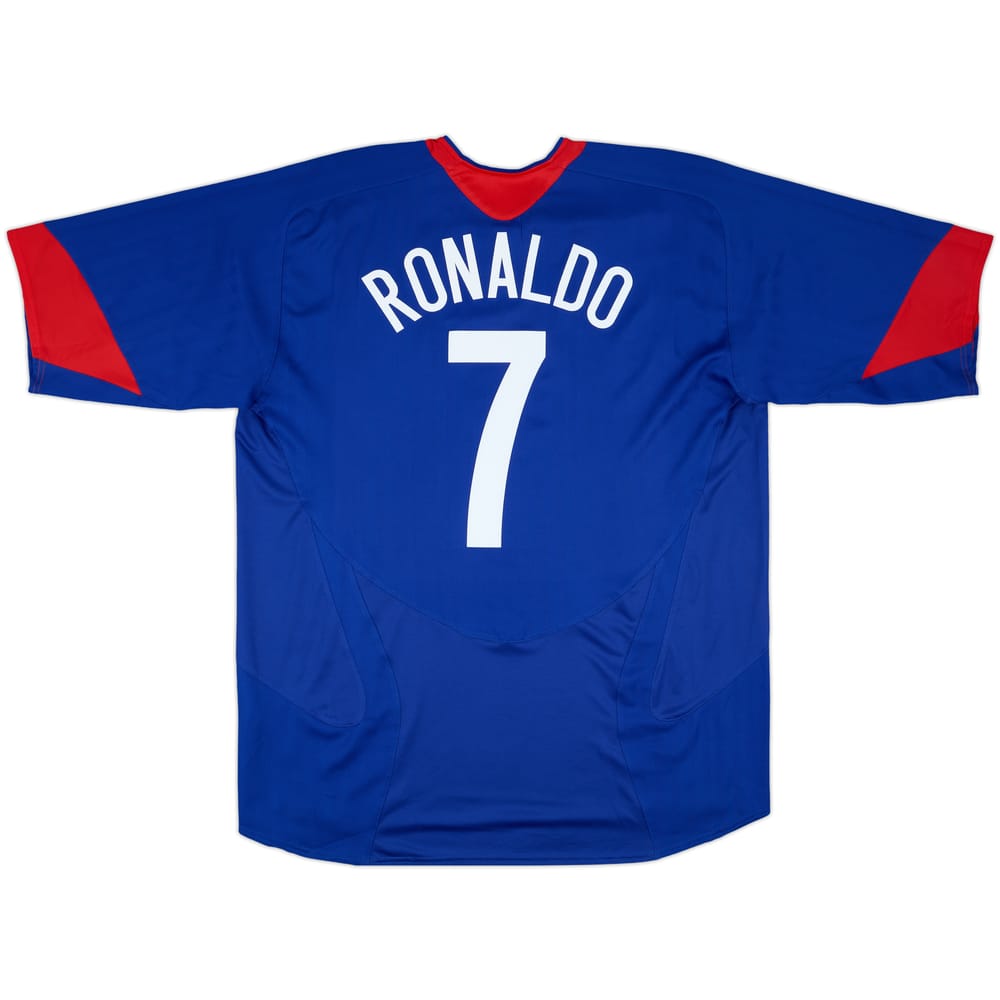 2005-06 Manchester United Away Shirt Ronaldo #7 (XXL)