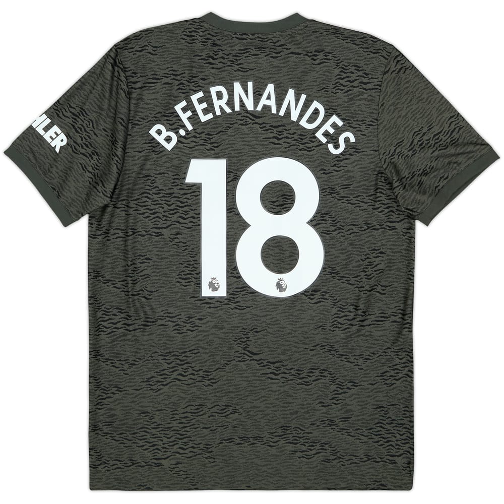 2020-21 Manchester United Away Shirt B.Fernandes #18 (L)