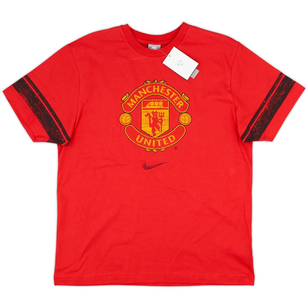2008-09 Manchester United Nike Graphic Tee (L)