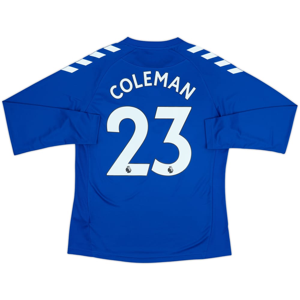 2020-21 Everton Home L/S Shirt Coleman #23 (L)