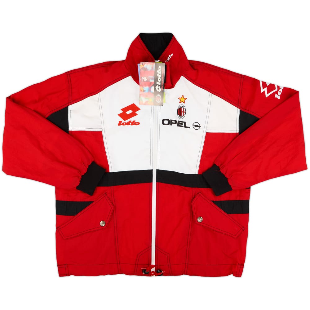 1995-96 AC Milan Lotto Track Jacket (L)