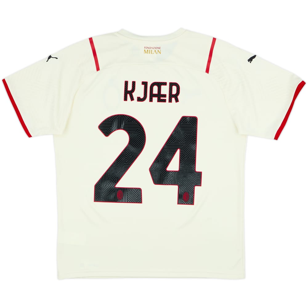 2021-22 AC Milan Away Shirt Kjaer #24 (L)