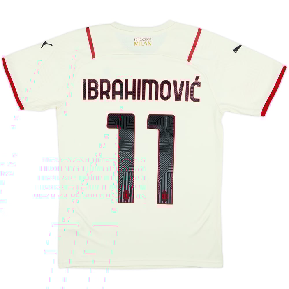 2021-22 AC Milan Away Shirt Ibrahimovic #11 (S)