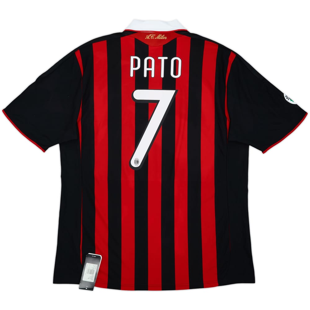 2009-10 AC Milan Camiseta Local Pato #7 (XL)