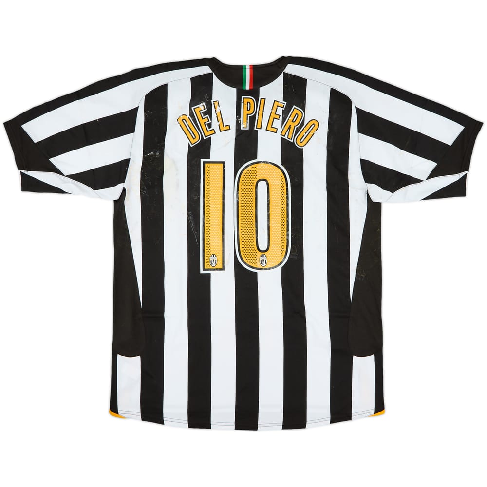 2005-06 Juventus Home Shirt Del Piero #10 (XL)