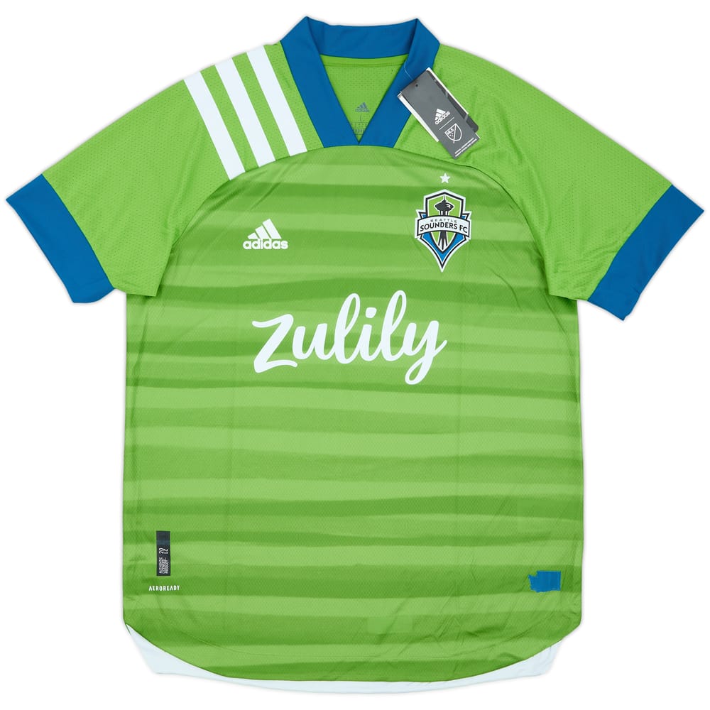 2020-21 Seattle Sounders Authentic Home Shirt (L)