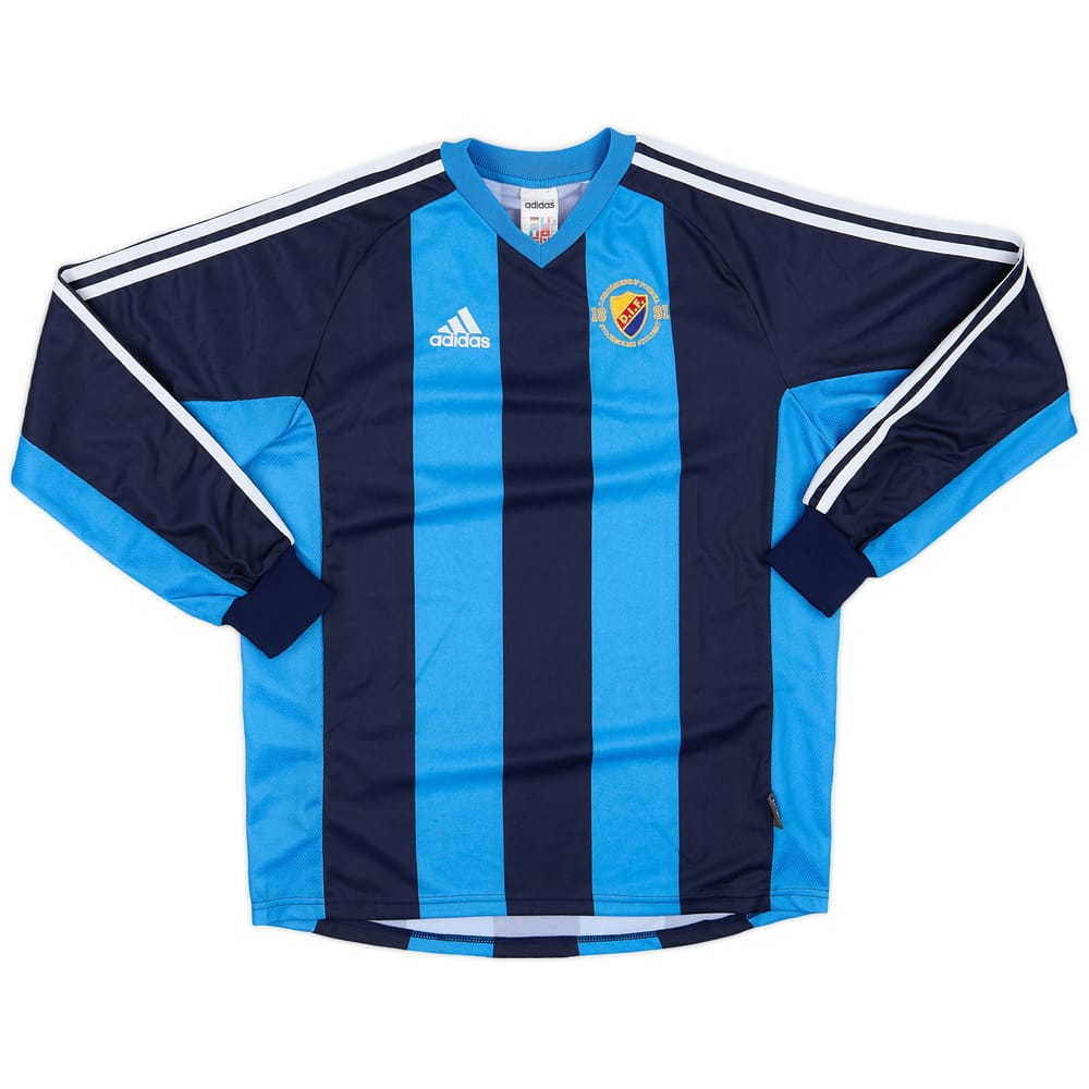 2002-03 Djurgardens Home L/S Shirt - 9/10 - (S)