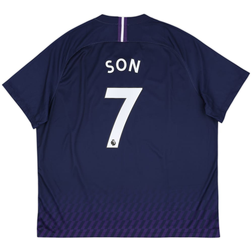 2019-20 Tottenham Away Shirt Son #7 - 9/10 - (3XL)