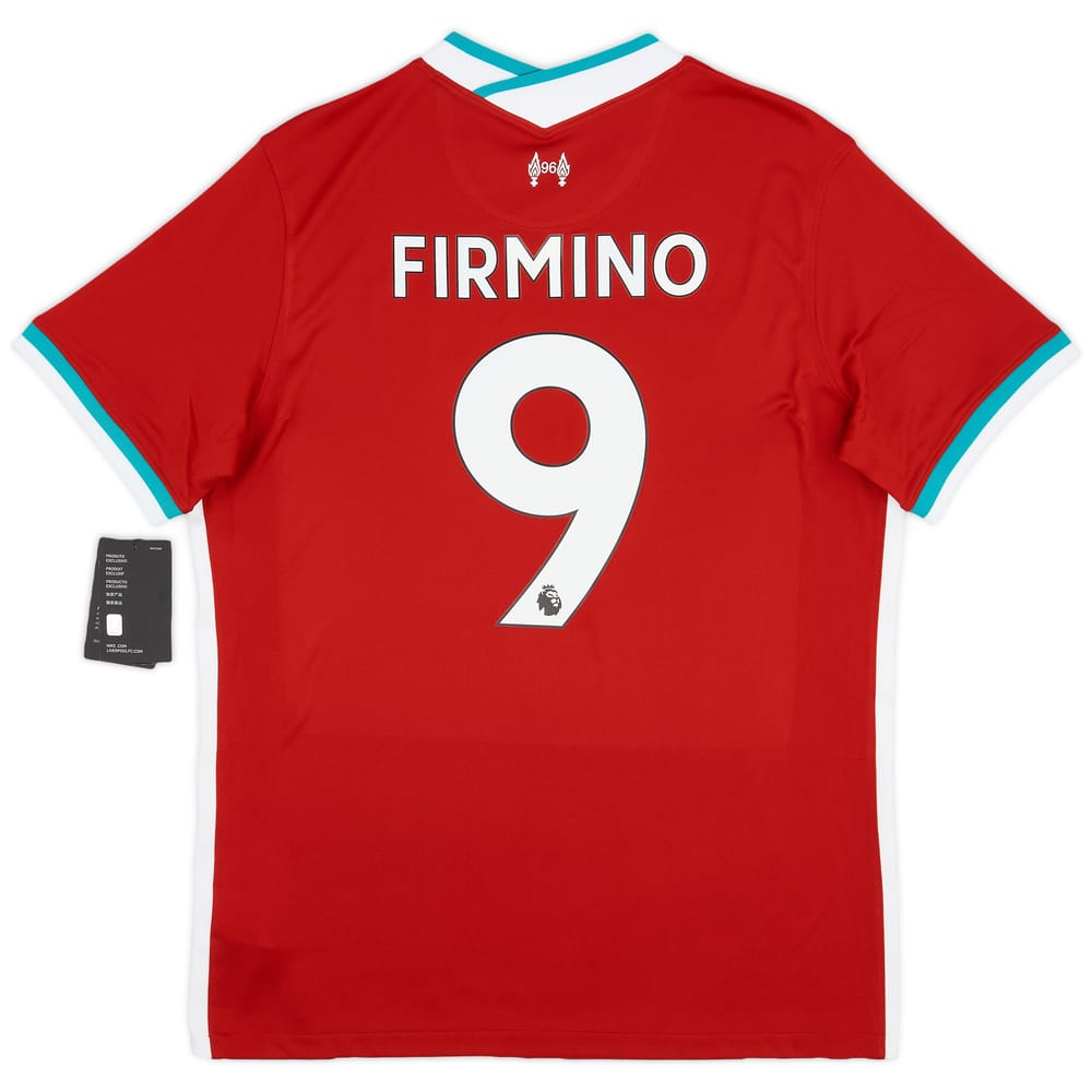 2020-21 Liverpool Home Shirt Firmino #9 (L)