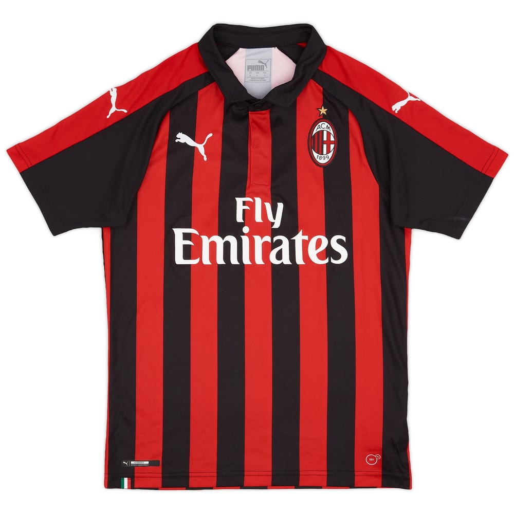 2018-19 AC Milan Home Shirt - 7/10 - (S)