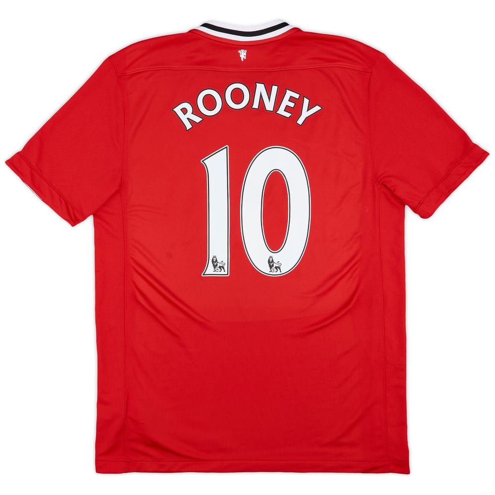2011-12 Manchester United Home Shirt Rooney #10 - 6/10 - (L)
