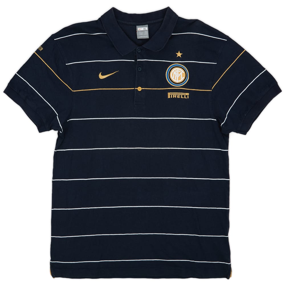 2009-10 Inter Milan Nike Polo Shirt - 9/10 - (XL)