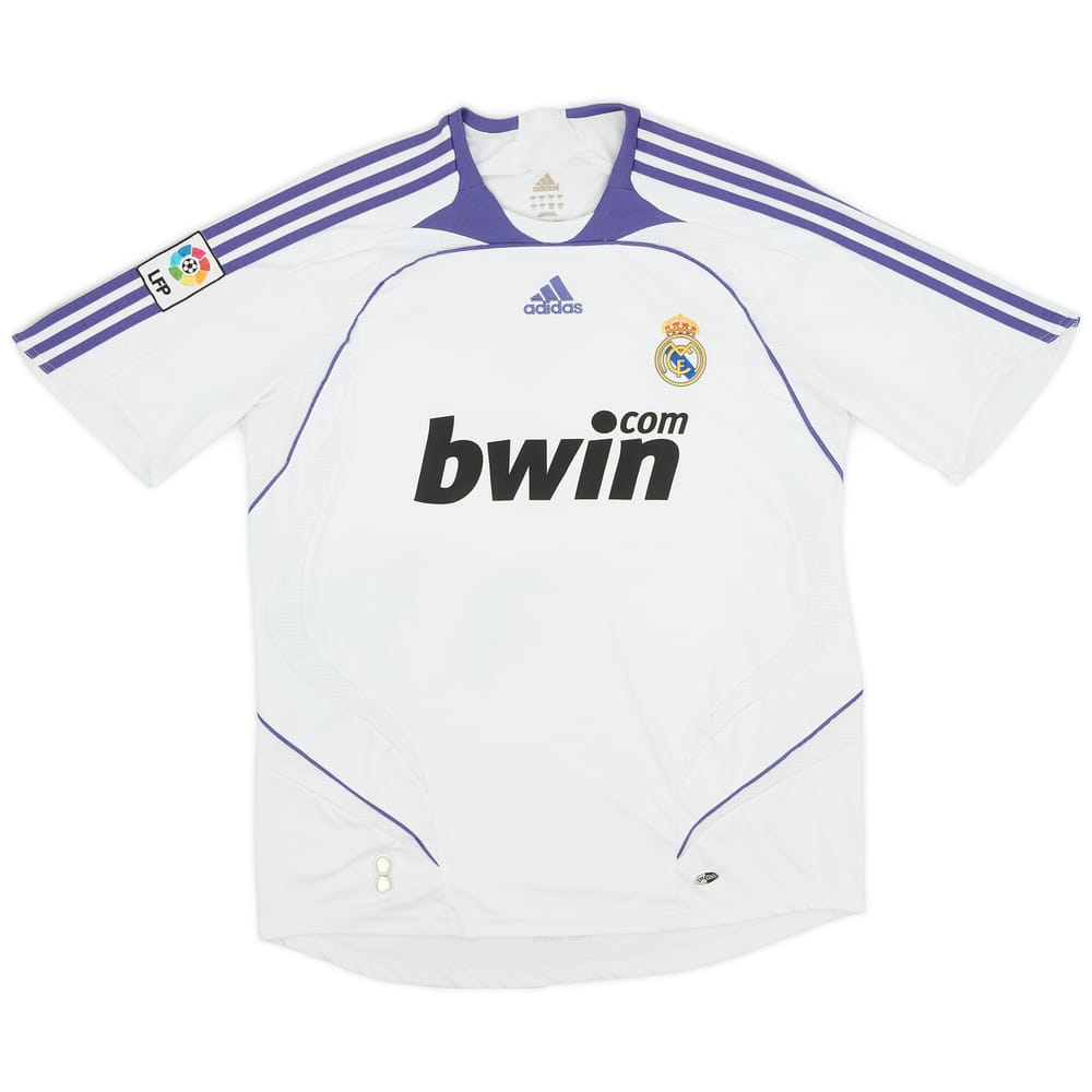 2007-08 Real Madrid Home Shirt - 6/10 - (L)