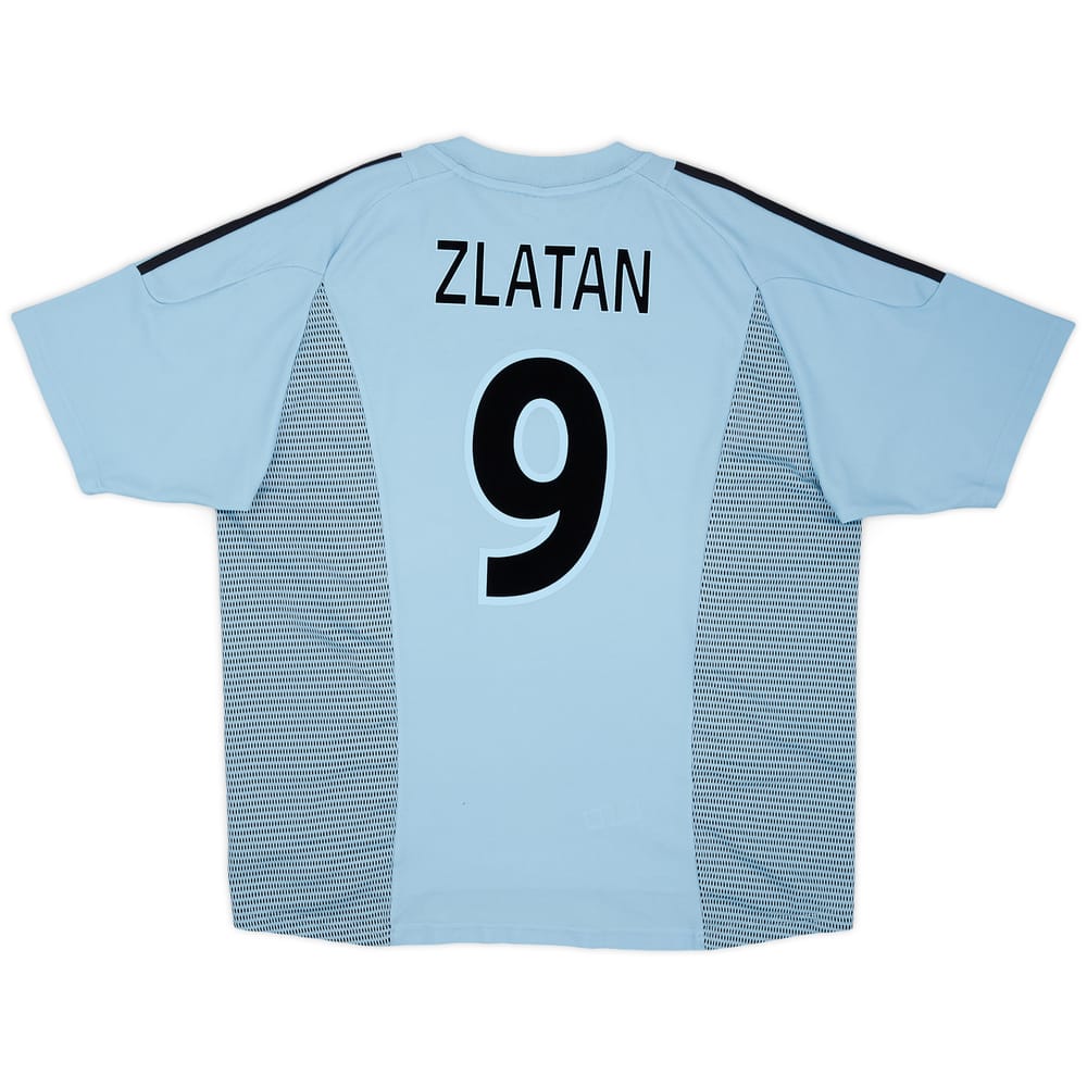 2002-03 Ajax Away Shirt Zlatan #9 - 9/10 - (XXL)