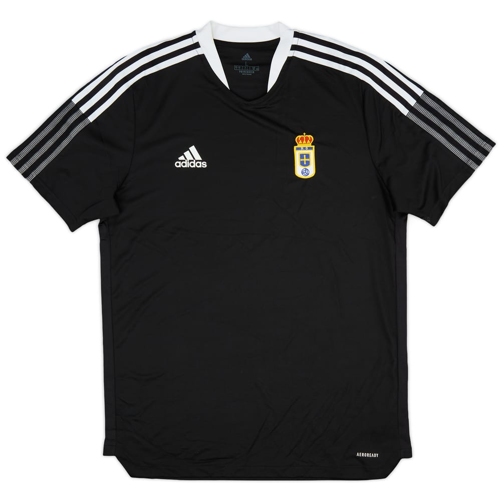 2021-22 Real Oviedo adidas Training Shirt - 10/10 - (L)