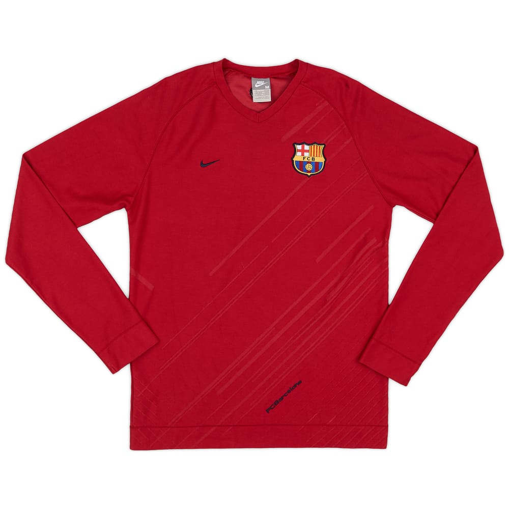 2008-09 Barcelona Nike Training L/S Shirt - 9/10 - (M)