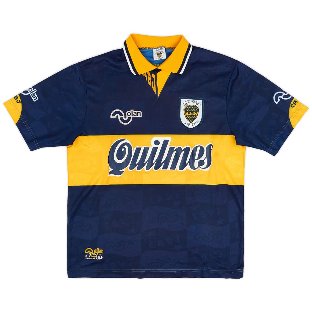 1995-97 Boca Juniors Home Shirt - 5/10 - (L)