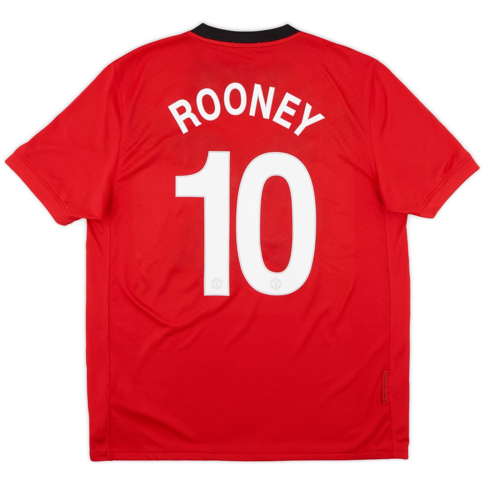 2009-10 Manchester United Home Shirt Rooney #10 - 6/10 - (L)