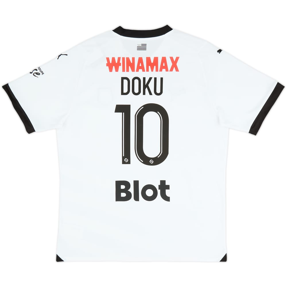 2023-24 Stade Rennais Away Shirt Doku #10