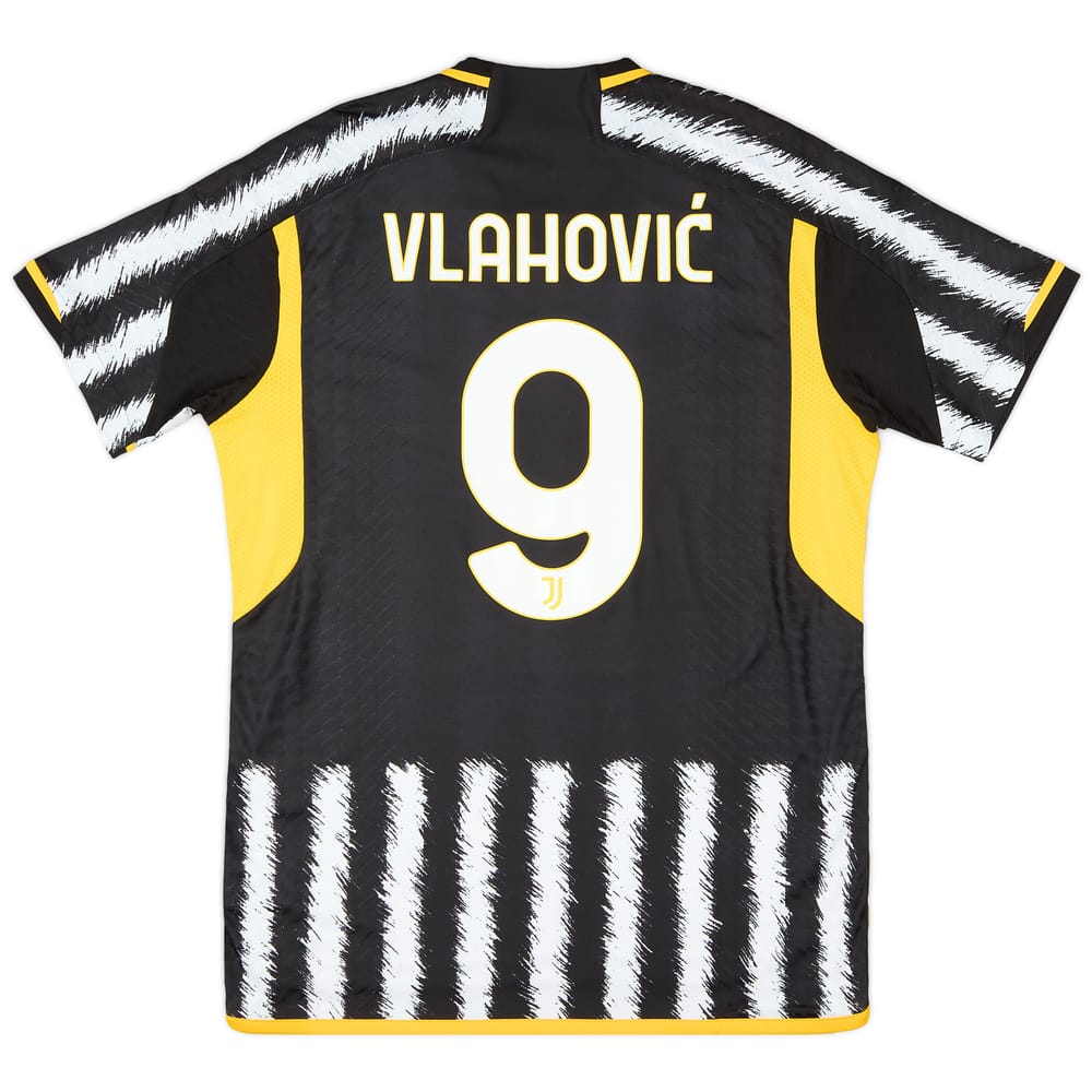 2023-24 Juventus Authentic Home Shirt Vlahovic #9