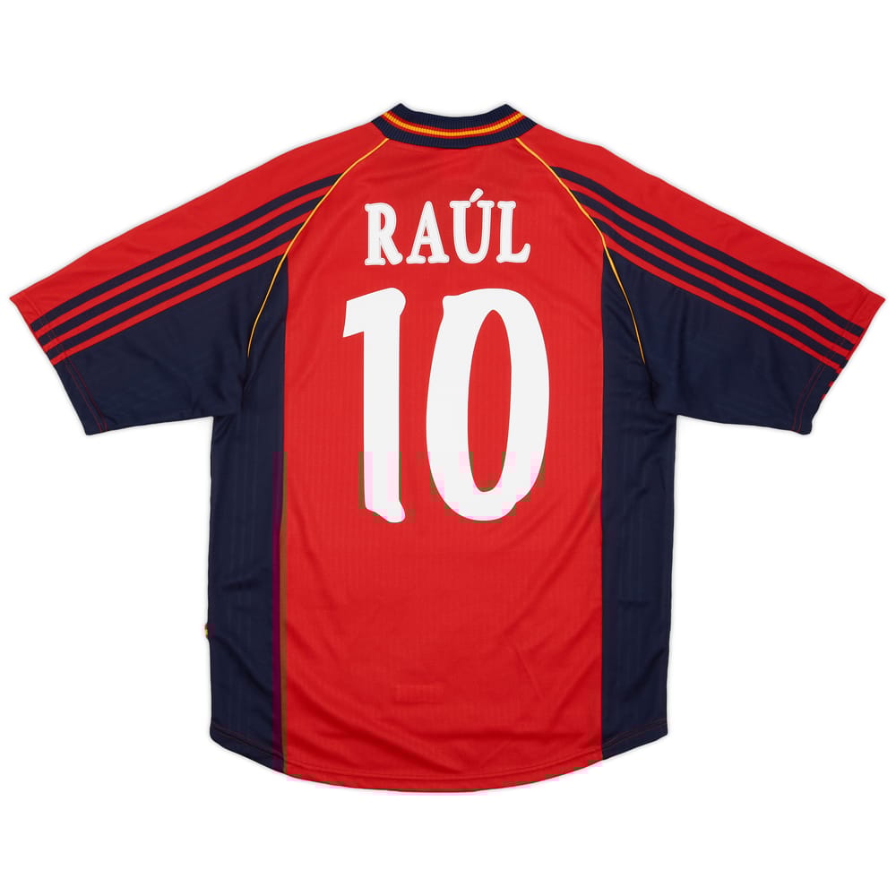 1998-99 Spain Home Shirt Raul #10 (M)