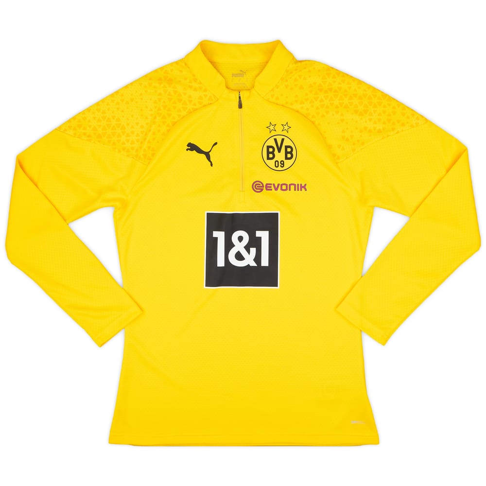 2023-24 Borussia Dortmund Puma 1/4 Zip Drill Top - 10/10 - (S)