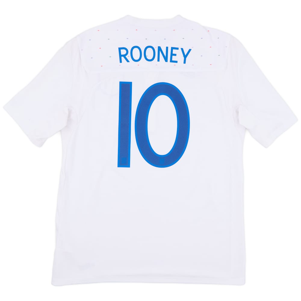 2010-11 England Home Shirt Rooney #10 - 8/10 - (L)