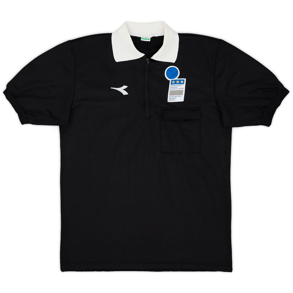 1997-98 Italy FIGC Diadora Referee Shirt - 9/10 - (L)