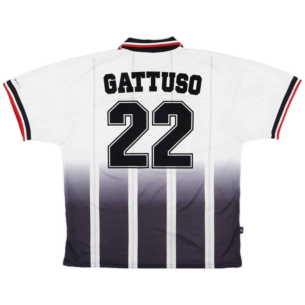 1997-99 Rangers Away Shirt Gattuso #22 - 5/10 - (XL)