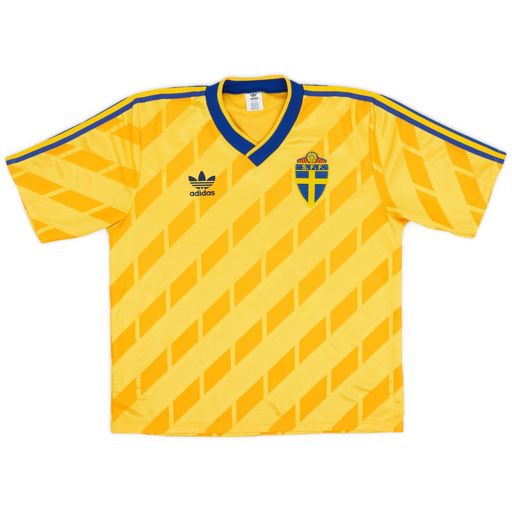 1988-91 Sweden Home Shirt - 8/10 - (L/XL)