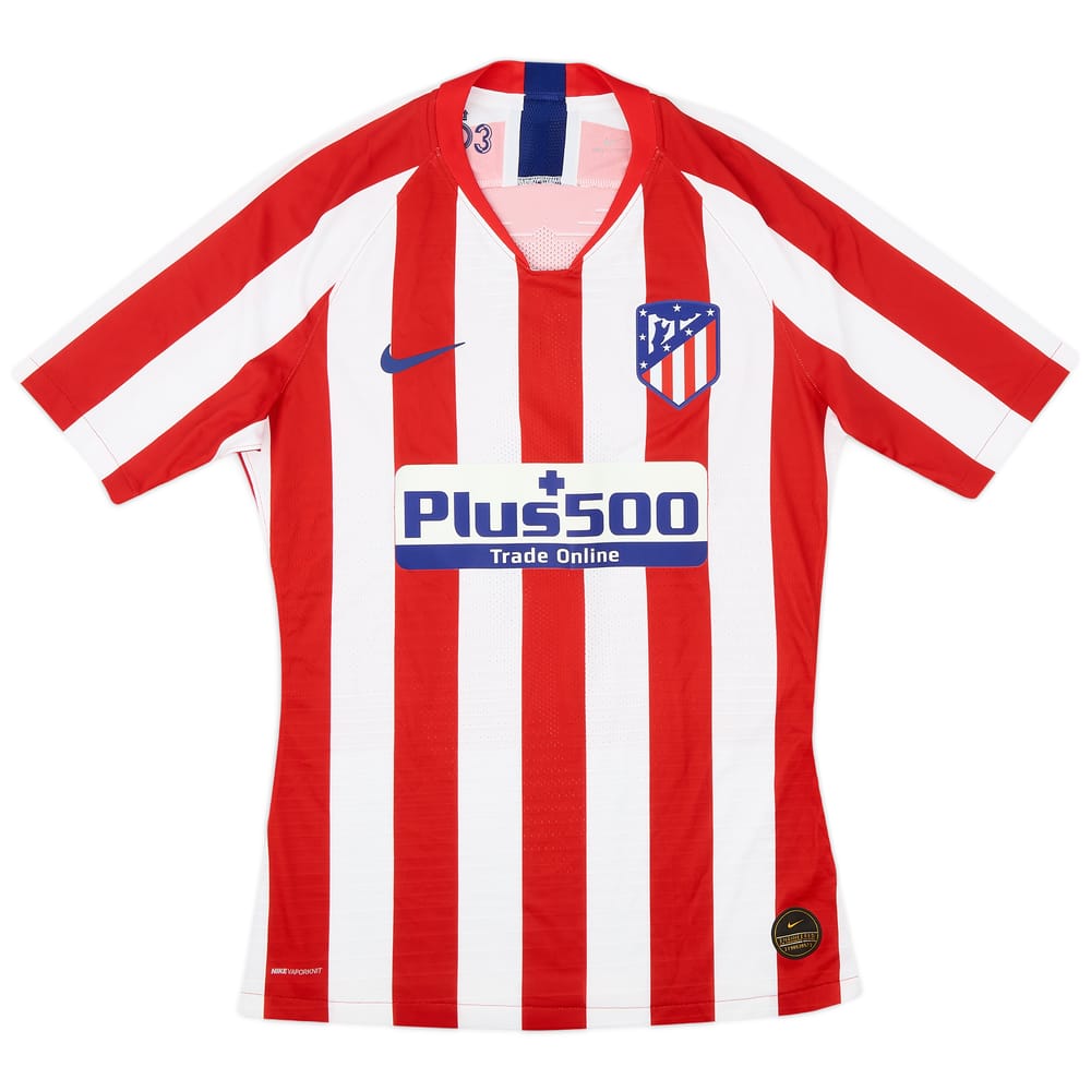 2019-20 Atletico Madrid Authentic European Home Shirt Diego Costa #19 - 10/10 - (M)