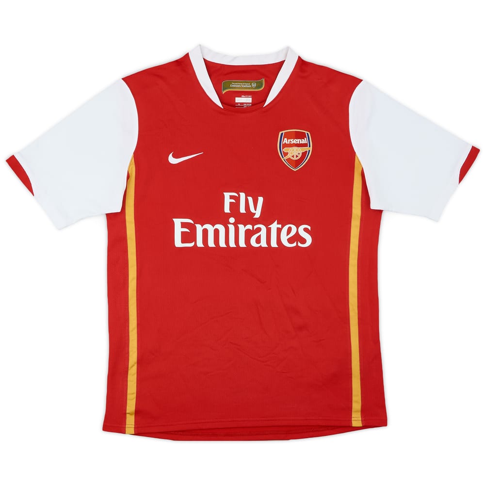 2006-08 Arsenal Home Shirt - 9/10 - (XL.Boys)