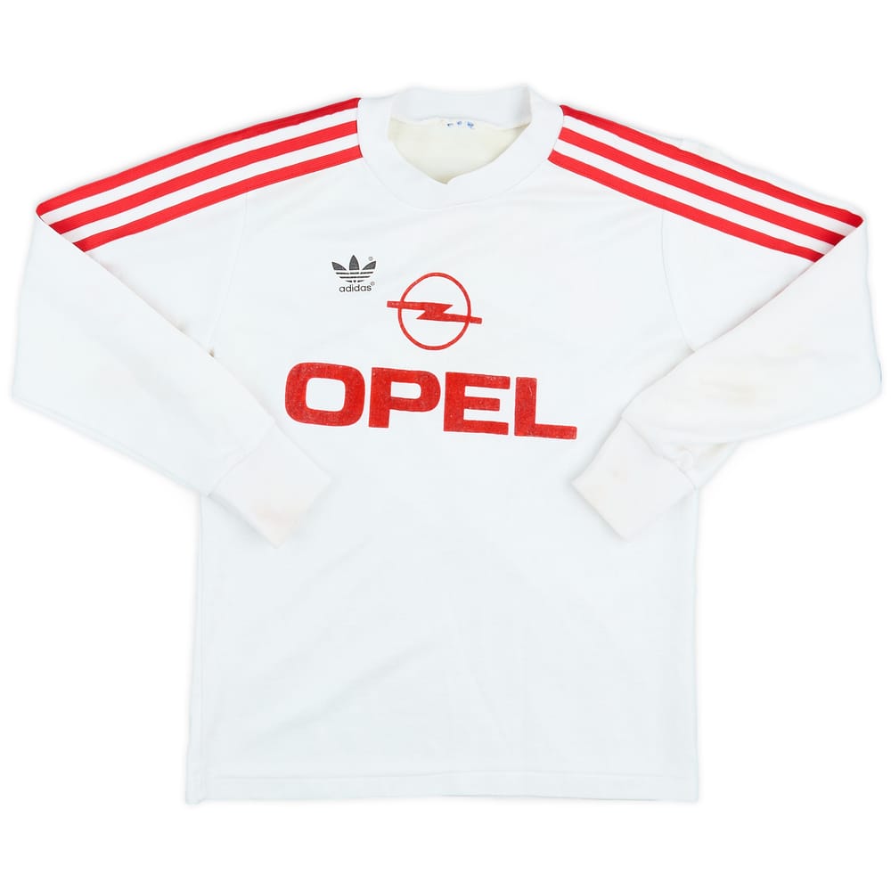 1990-91 Bayern Munich Away L/S Shirt - 8/10 - (M.Boys)