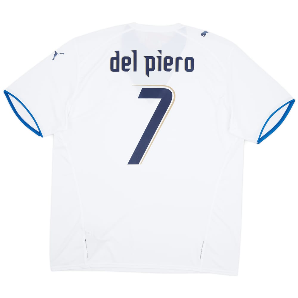 2006 Italy Away Shirt Del Piero #7 (XXL)