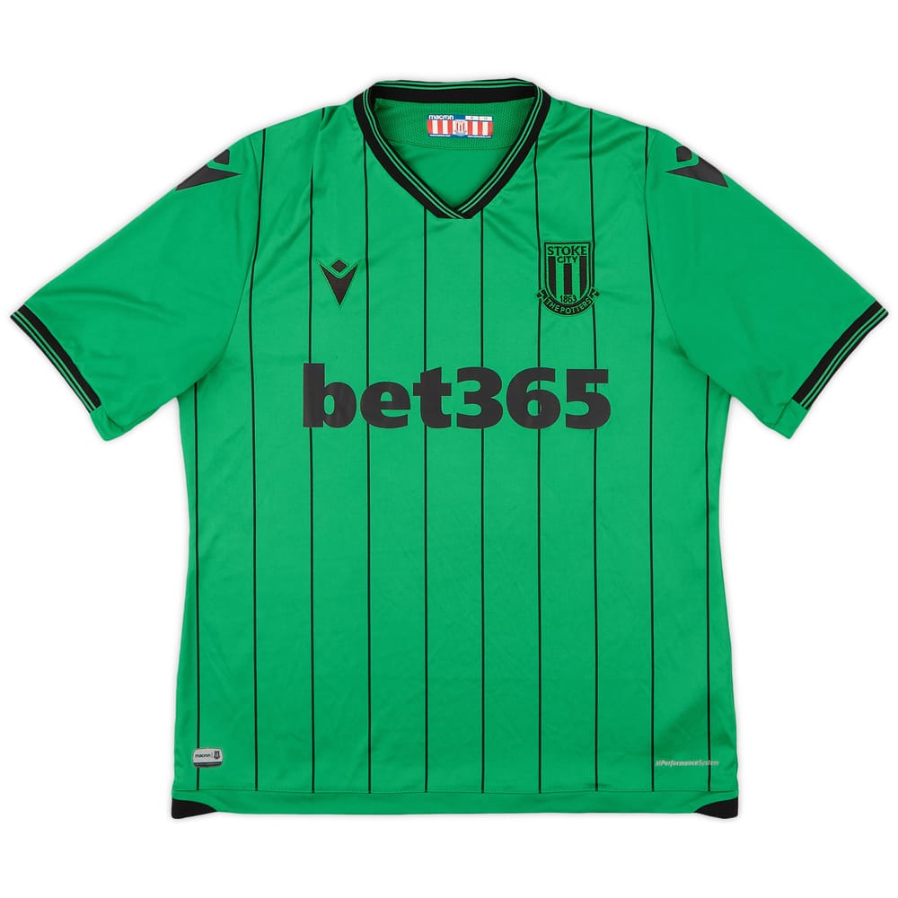 2021-22 Stoke City Away Shirt - 8/10 - (M.Boys)