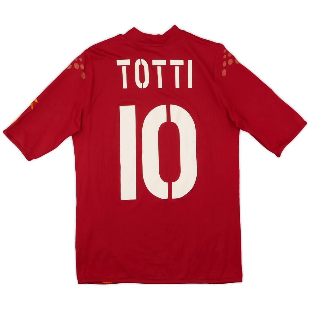 2003-04 Roma Home Shirt Totti #10 - 5/10 - (M)