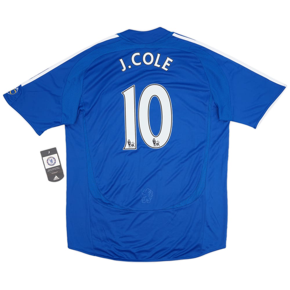 2006-08 Chelsea Home Shirt J. Cole #10 (L)