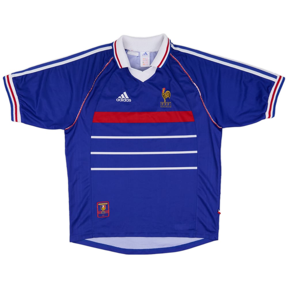1998-00 France Home Shirt - 8/10 - (M)