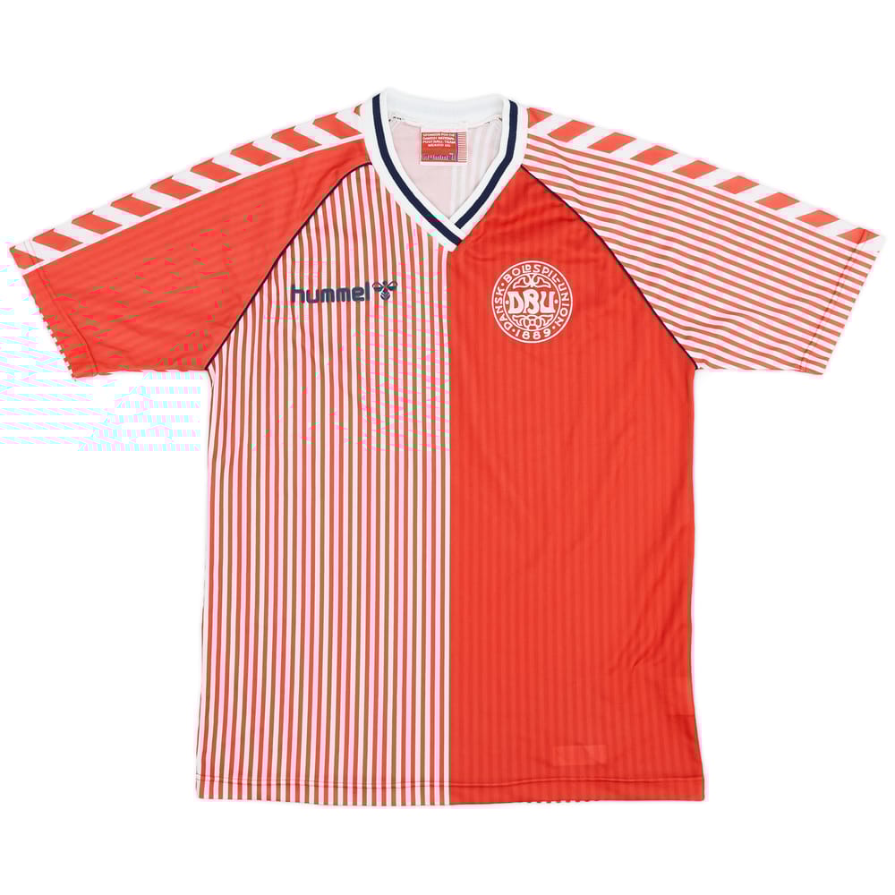 1986 Denmark Home Shirt - 9/10 - (M)