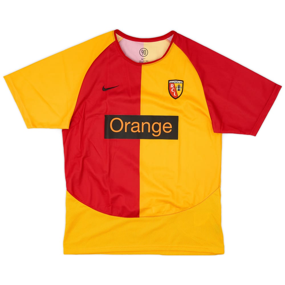 2003-04 Lens Home Shirt - 8/10 - (XL.Boys)