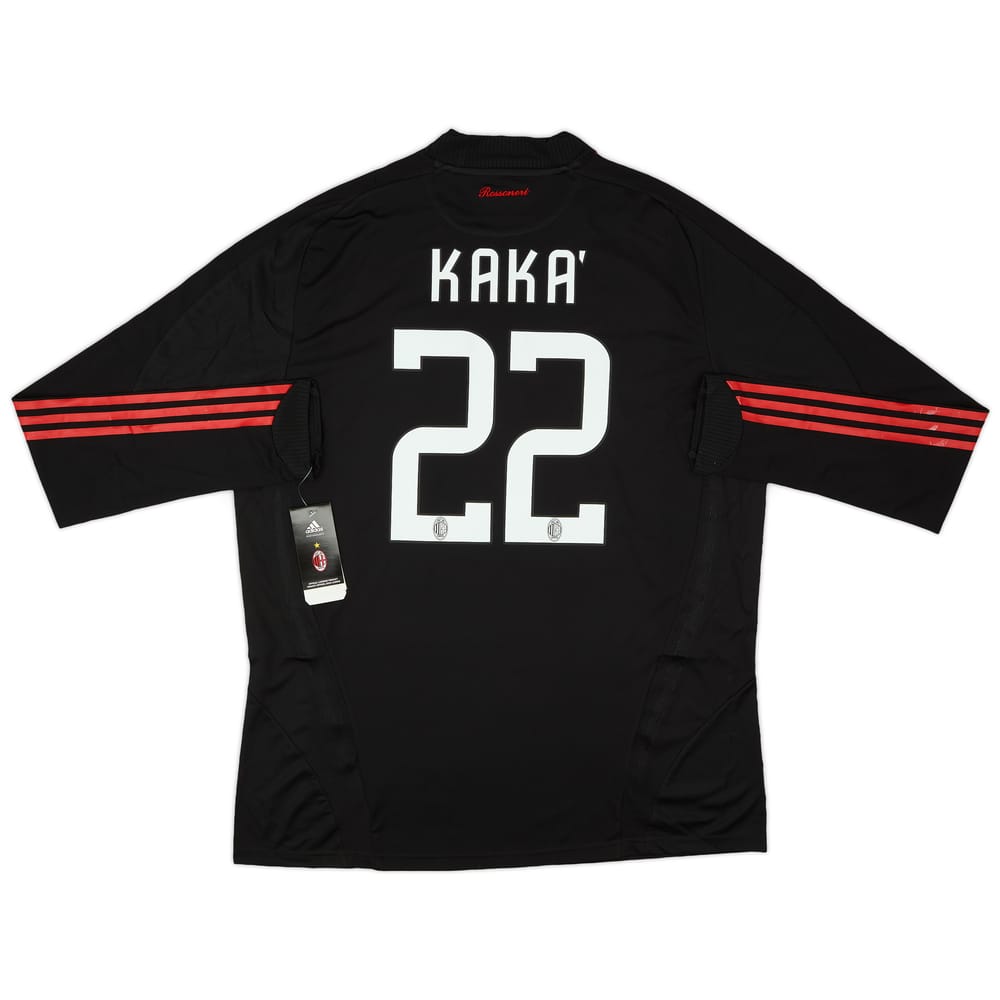 2008-09 AC Milan Player Issue Third L/S Shirt Kaka #22 (XXL)