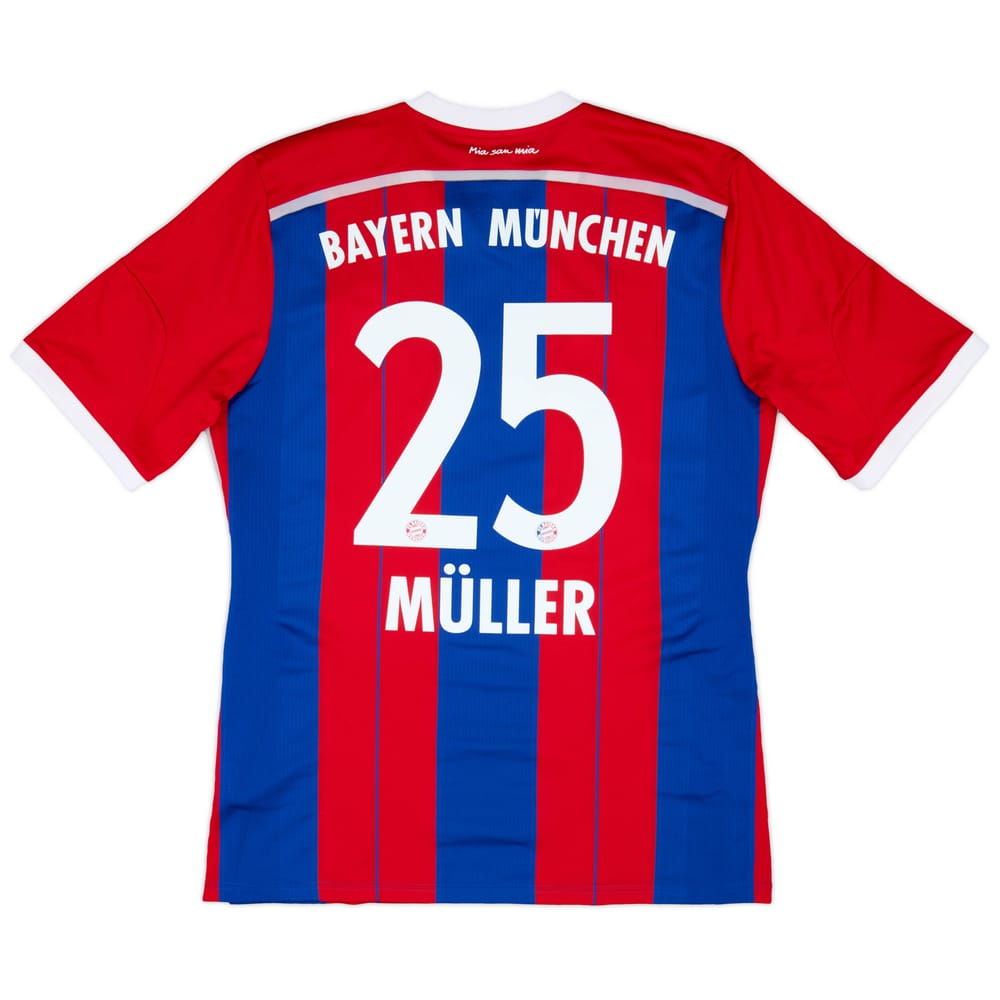 2014-15 Bayern Munich Home Shirt Muller #25
