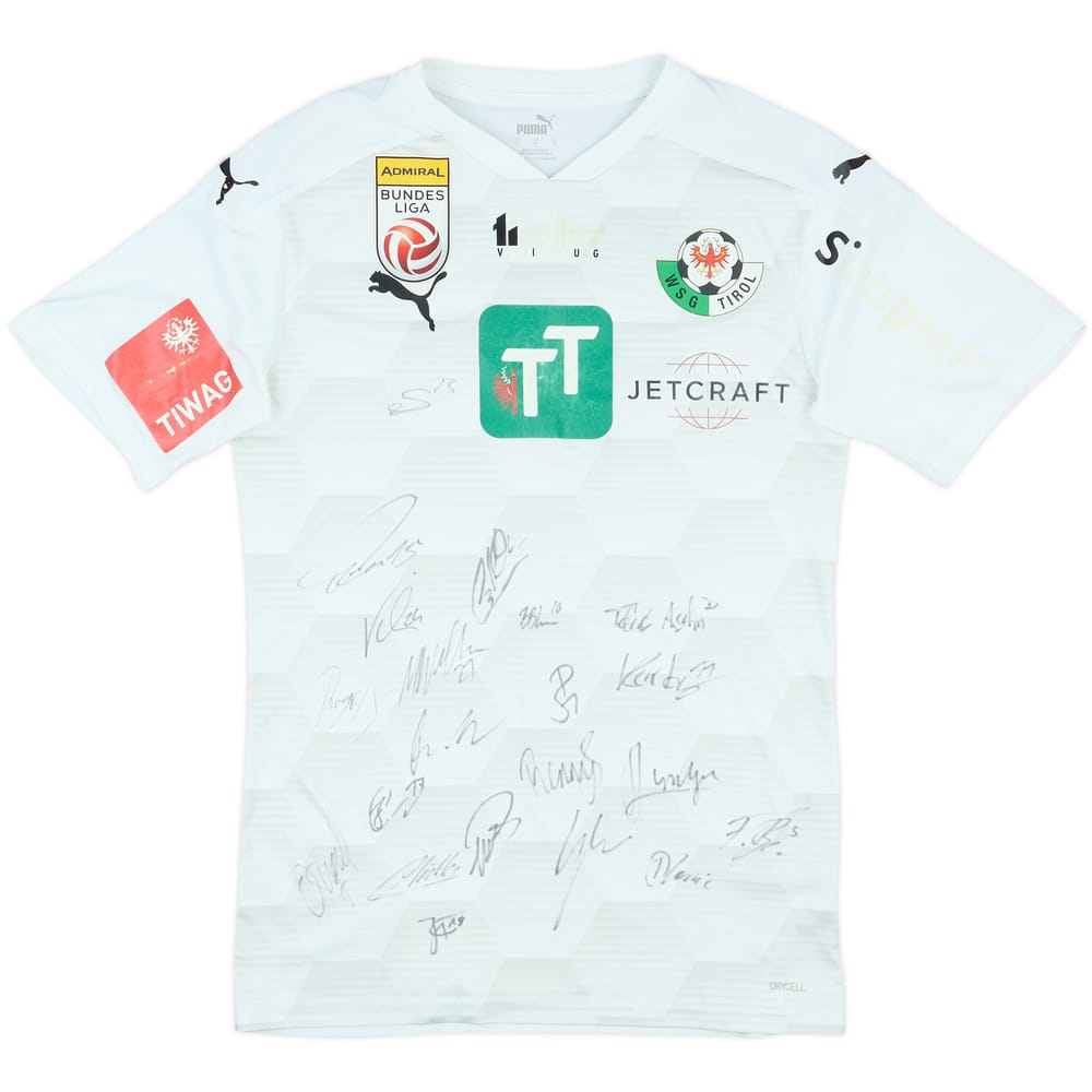 2021-22 WSG Tirol Squad Signed Away Shirt - 5/10 - (S)