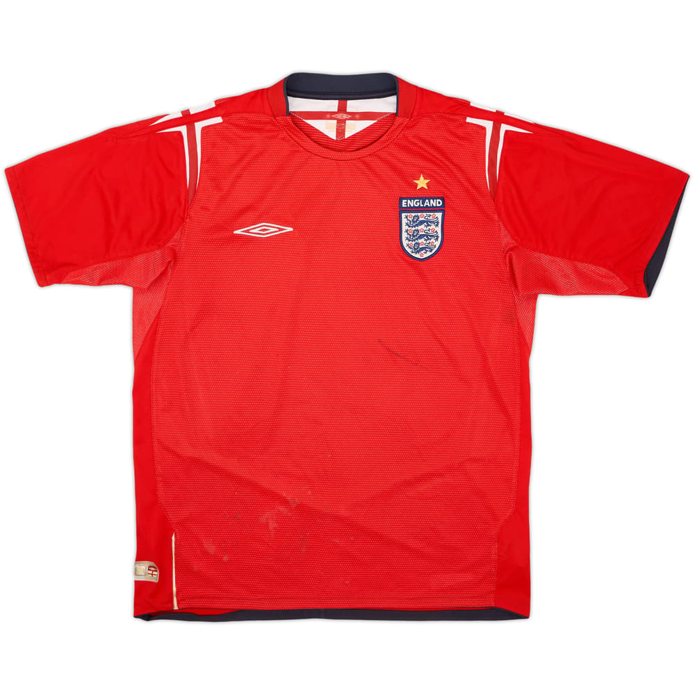 2004-06 England Away Shirt - 5/10 - (M)