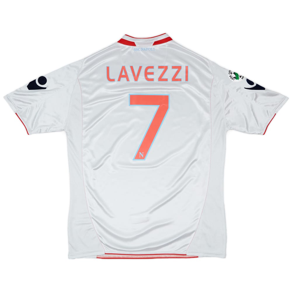 2009-10 Napoli Away Shirt Lavezzi #7 - 5/10 - (XXL)