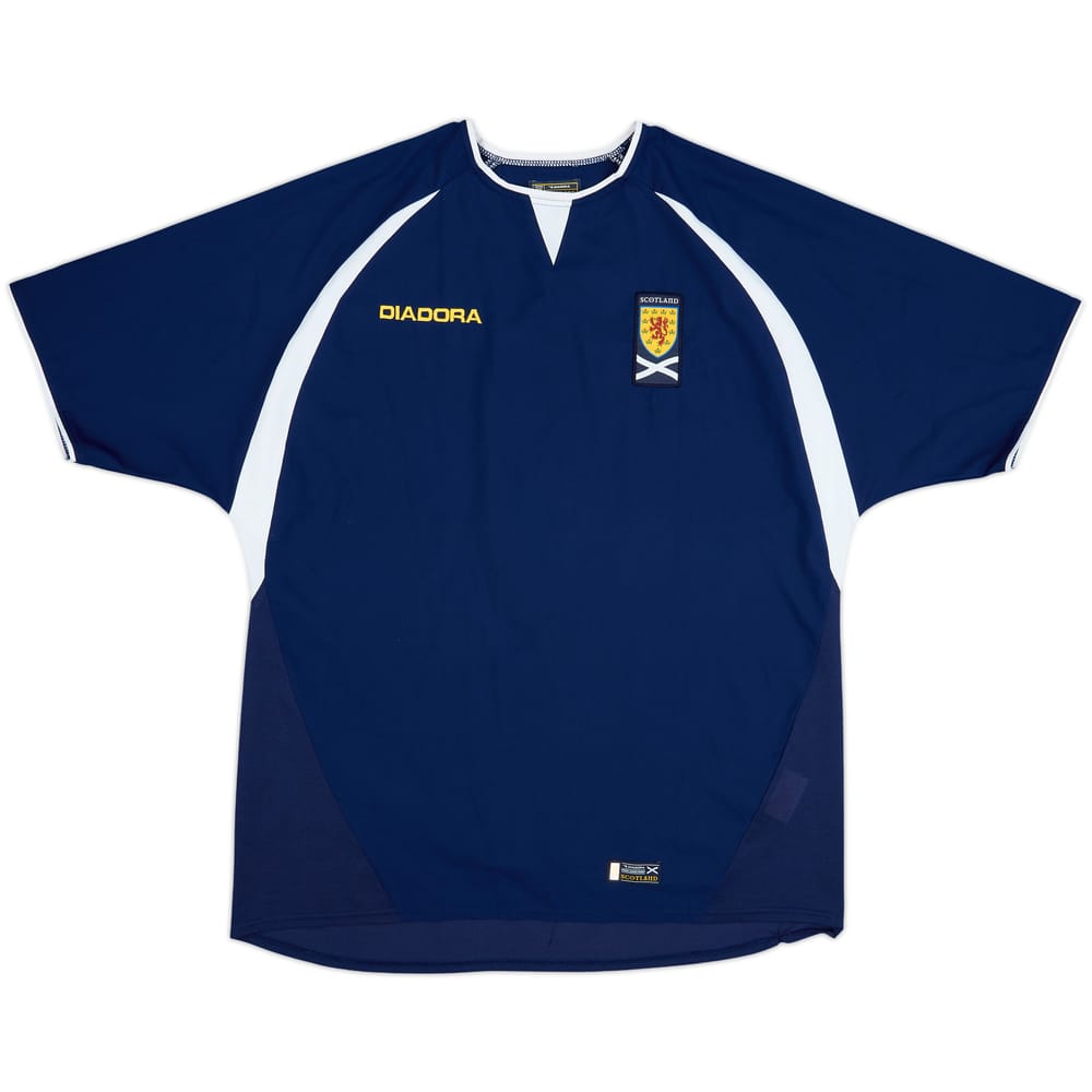2003-05 Scotland Home Shirt #8 - 8/10 - (L)