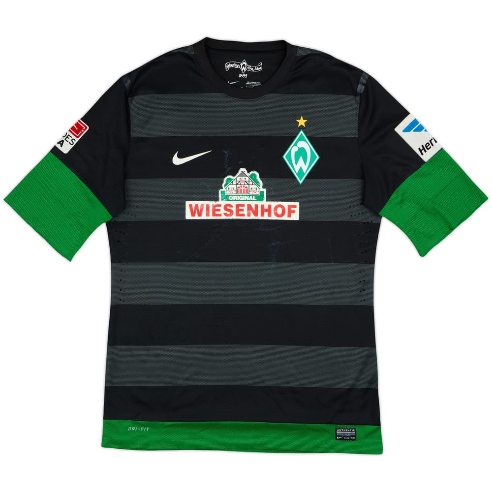 2012-13 Werder Bremen Player Issue Away Shirt - 3/10 - (L)