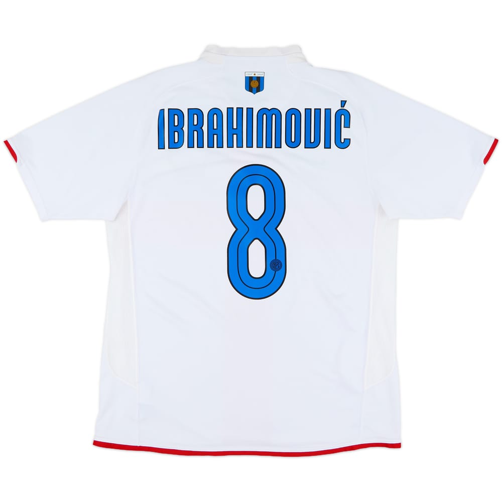 2007-08 Inter Milan Centenary Away Shirt Ibrahimovic #10 - 8/10 - (L)